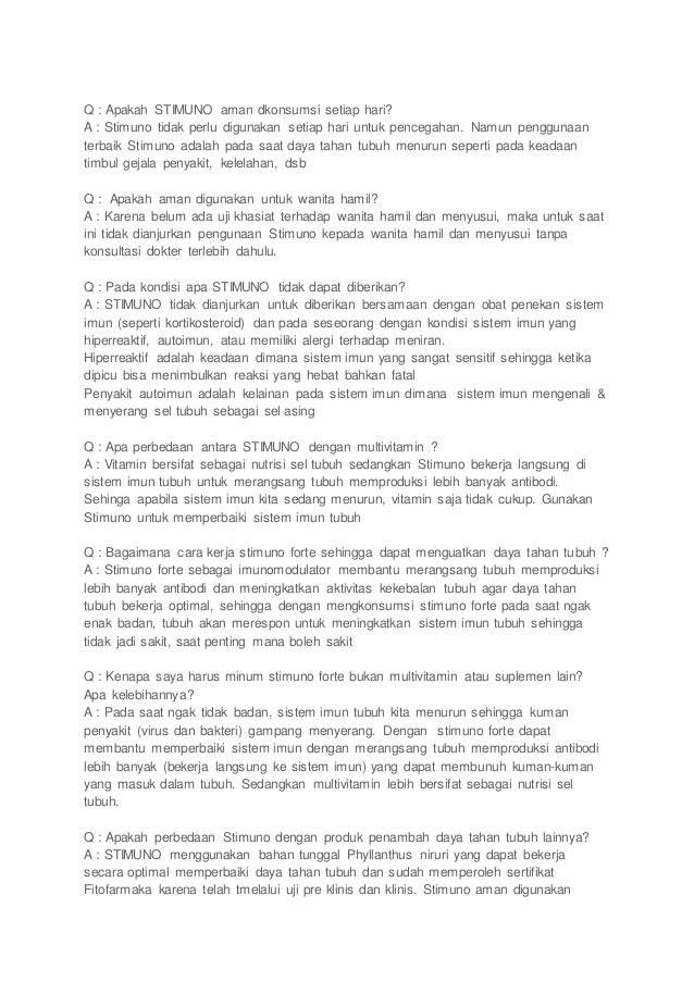 Httpdaftarnamahotelblogspotcom201901stimuno Untuk