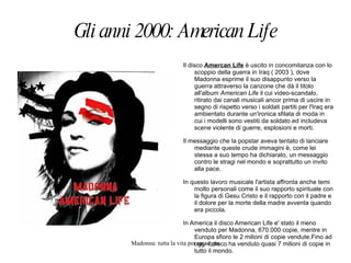 Scelta di un nuovo stile musicale, pop-dance.  