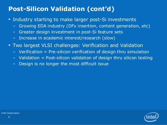 Post silicon validation engineer resume