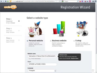 Lino OliveiraAplicações e Práticas Web 2.0 na Biblioteca Escolar - PGGBE
31
 