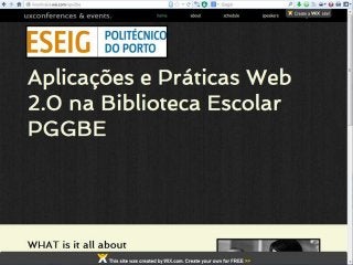 72
Lino OliveiraAplicações e Práticas Web 2.0 na Biblioteca Escolar - PGGBE
 
