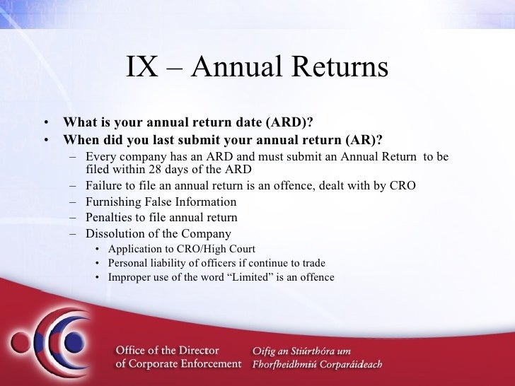 Cro ard date cro ard date