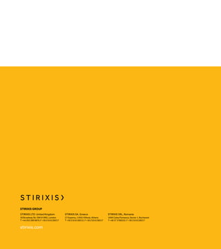 50 Broadway Str. SW1H 0RG, London
T +44 203 289 0870, F +30 210 6138317

27 Esperou, 14561 Kifissia, Athens
T +30 210 6138312, F +30 210 6138317

169A Calea Floreasca, Sector 1, Bucharest
T +40 37 3780222, F +30 210 6138317

 