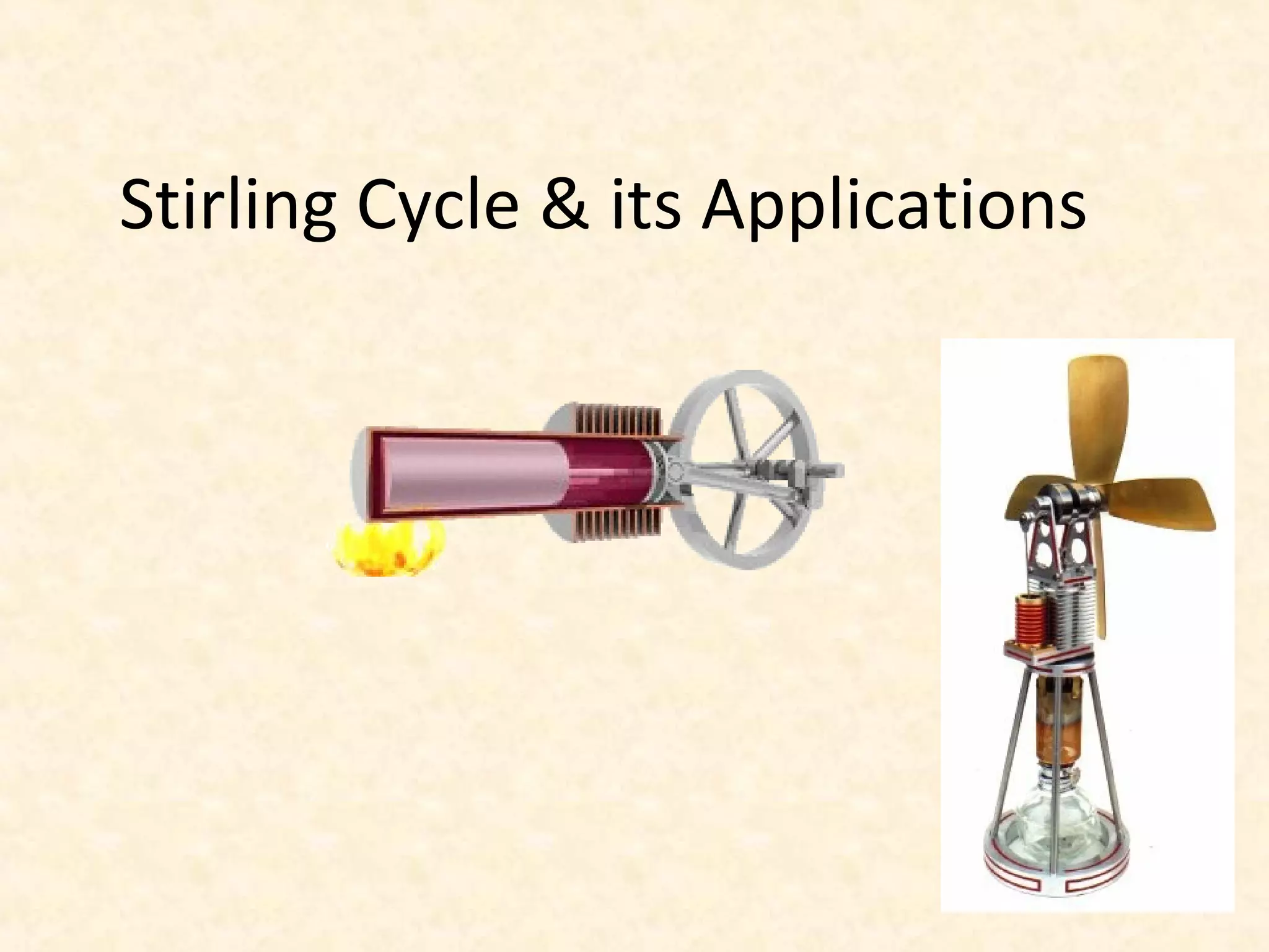 Stirling and erricsin cycle | PPT