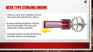 Stirling engines | PPTX