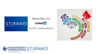 <TITLE>
Stirna.info is like
but for media owners
 