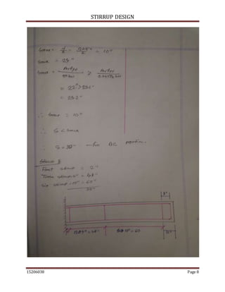 STIRRUP DESIGN
15206038 Page 8
 