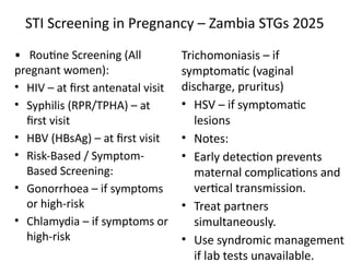 Comprehensive Overview of Sexually Transmitted Infections in Pregnancy ...