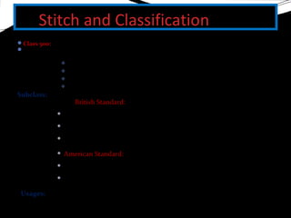Stitch Profile.pdf Stitch, seam ppt | PPT