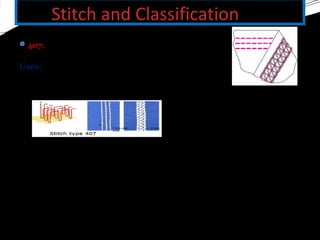 Stitch Code 607 Stitch & Details of Stitch types | PPT