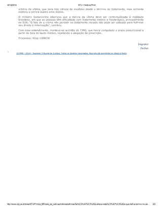 Em Sede de Recursos Repetitivos, STJ decide a partir de quando corre a prescrição nas ações de DPVAT