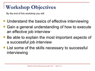 Workshop Objectives ,[object Object],[object Object],[object Object],[object Object],By the end of this workshop you will: 