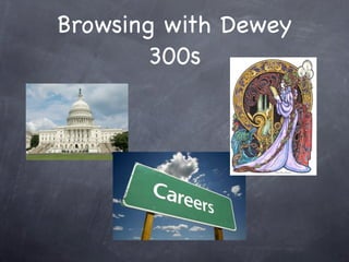 Browsing with Dewey
        300s
 