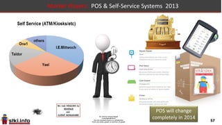 57
Market Players: DC equipment & enterprise printers 2013
 