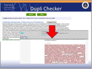 Dupli Checker
 