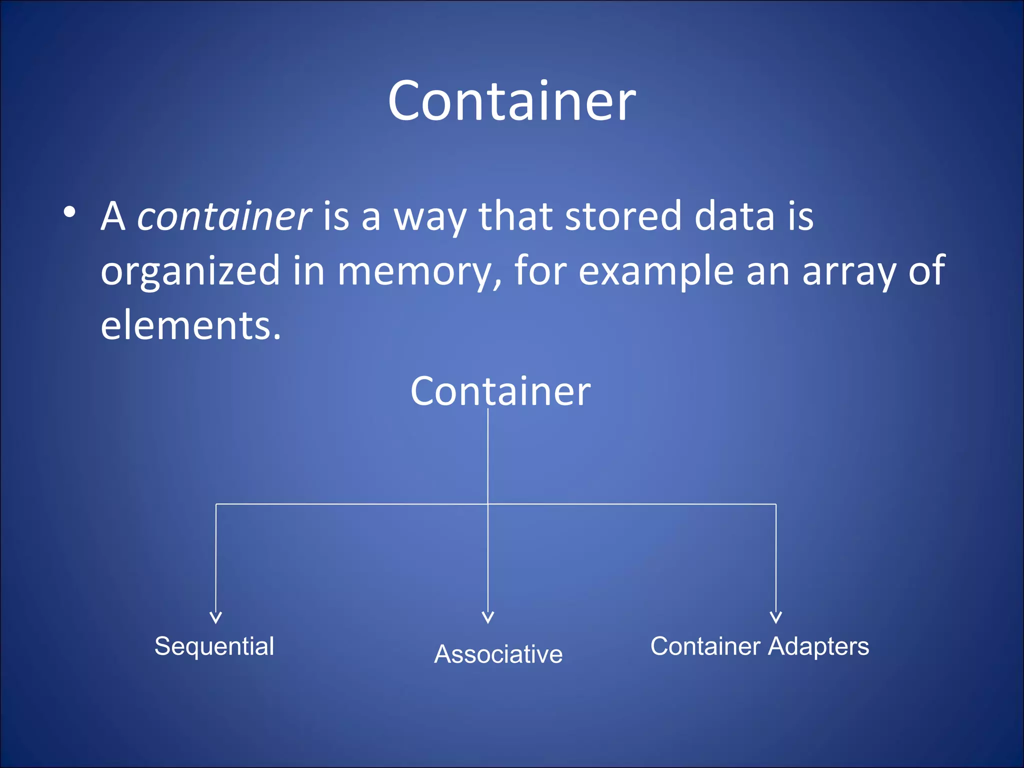 standard template library(STL) in C++ | PPT