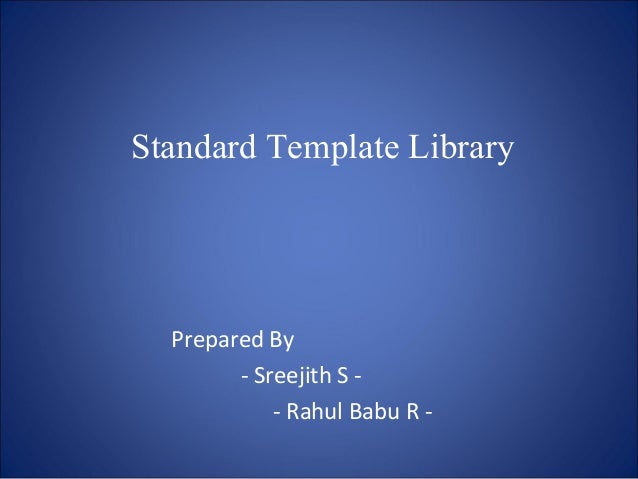 standard template library in c standard template library stl in c standard template library in c standard template library stl in c