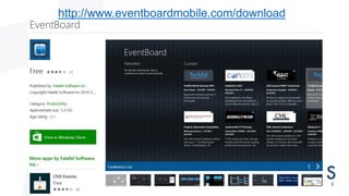 http://www.eventboardmobile.com/download

 