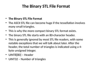 STL Format: 3D Printing & Modeling Standard