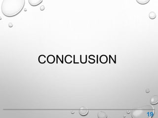 CONCLUSION
19
 