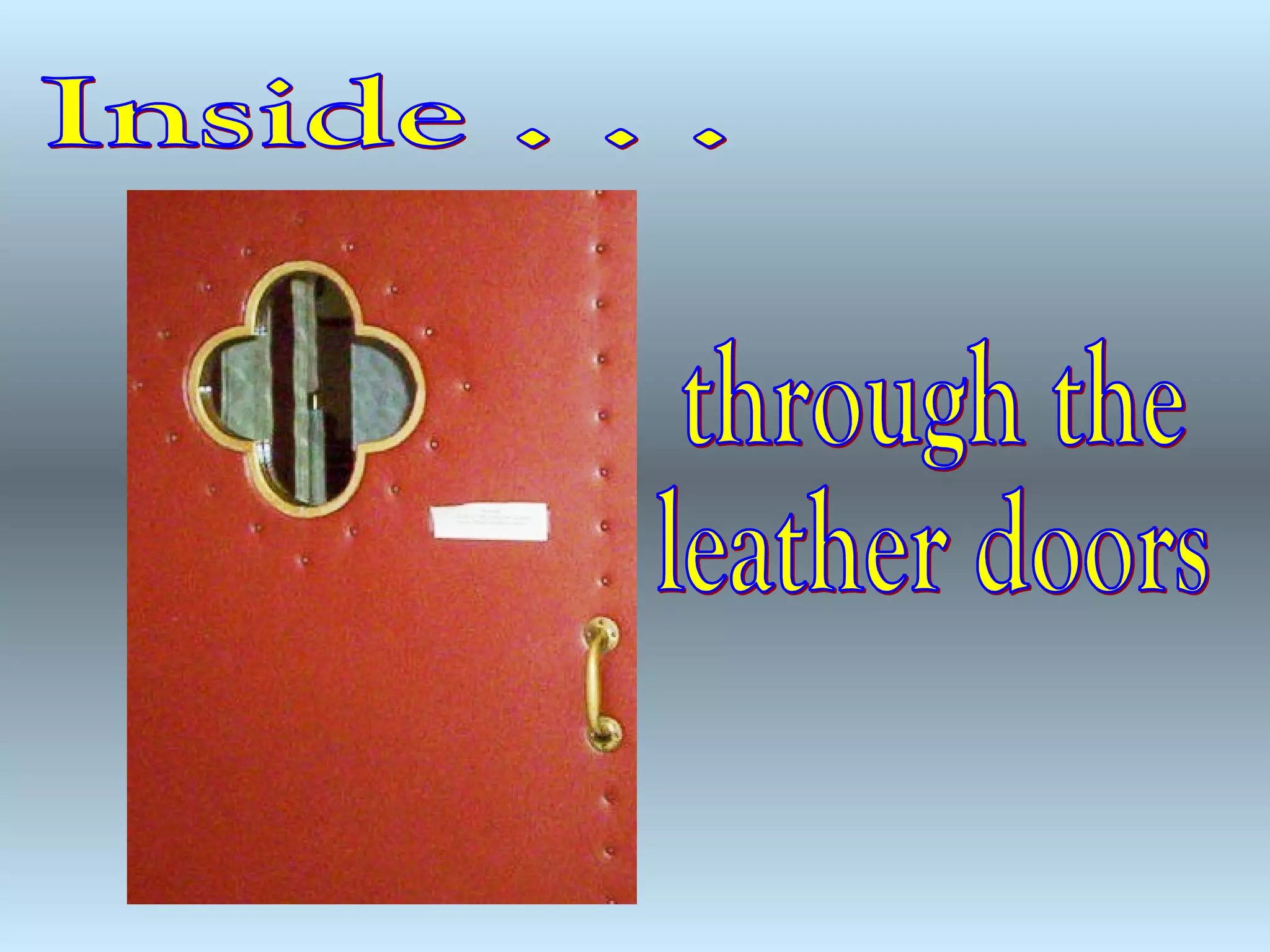 St. Louis Church, Fond du Lac, Tour & Closing