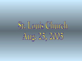 St. Louis Church, Fond du Lac, Tour & Closing