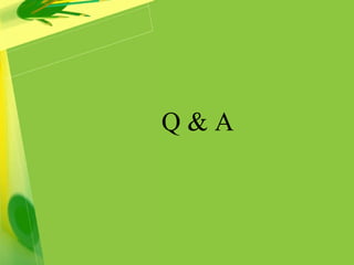 Q & A
 