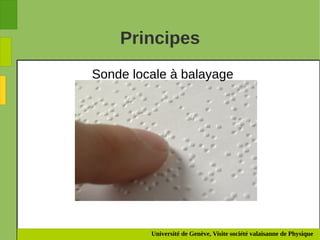Introduction Au Microscope A Effet Tunnel