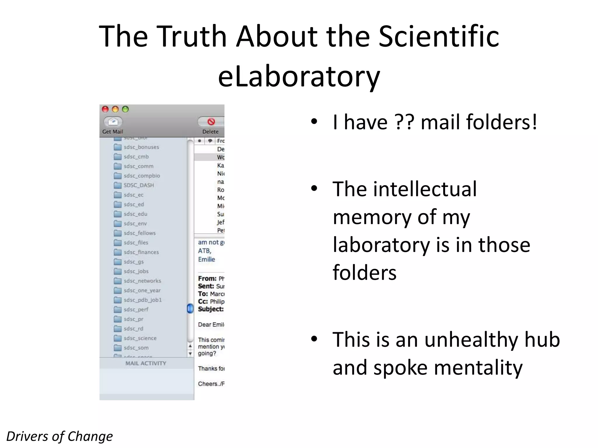 Consider the Scientific WorkflowMaybe The Line is Somewhere Else?ScientistLaboratoryIdeaExperimentDataConclusionsPublisherPublishWe need to publish workflows