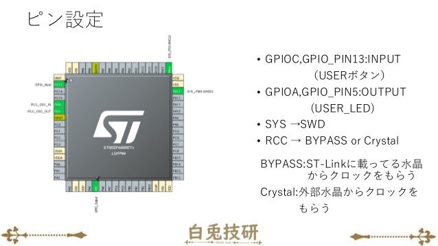 ご注文はstm32の開発ですか