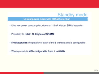 STM32L4 Architecture and Operating Modes | PPT