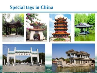 Special tags in China
 
