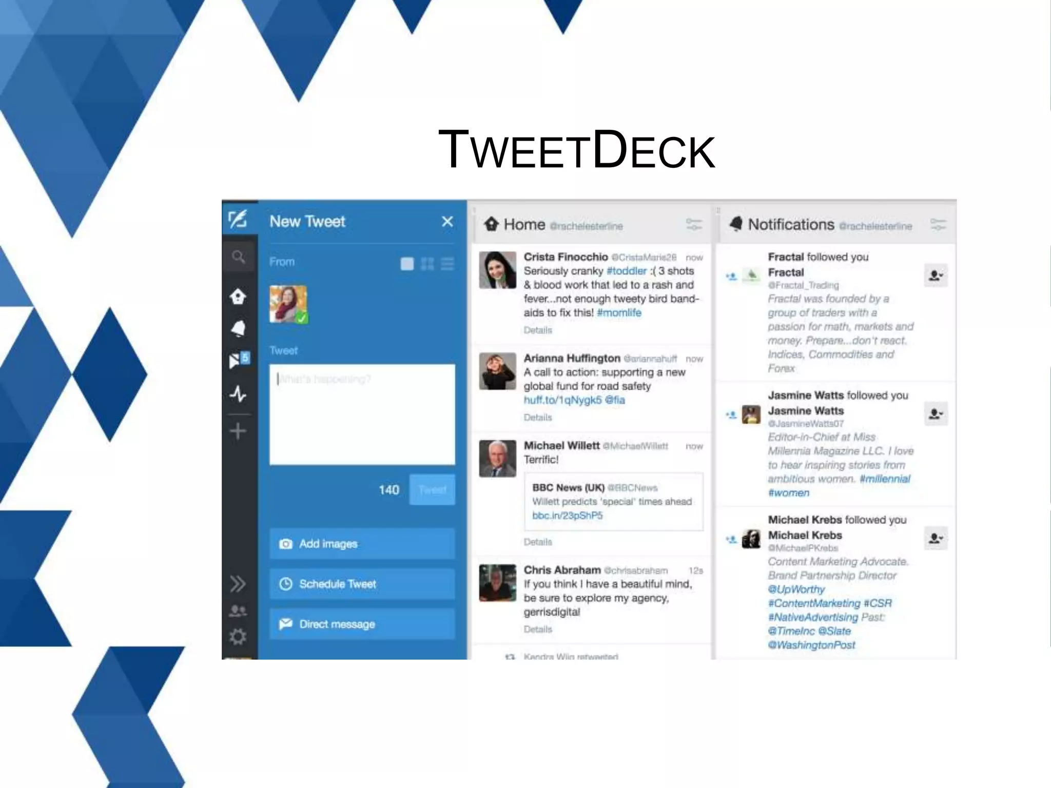 TWEETDECK
 