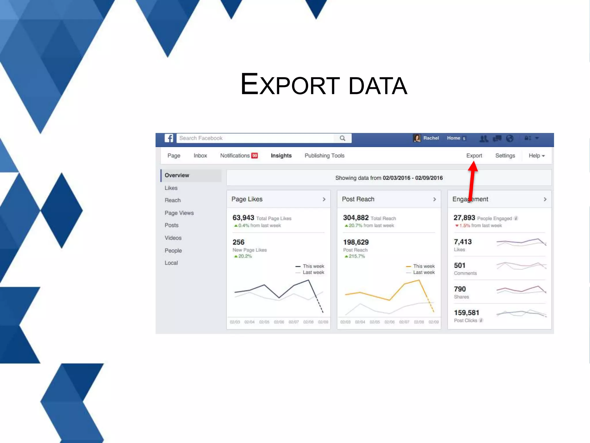 EXPORT DATA
 