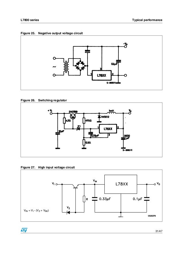 St microelectronics l7815-cv-datasheet