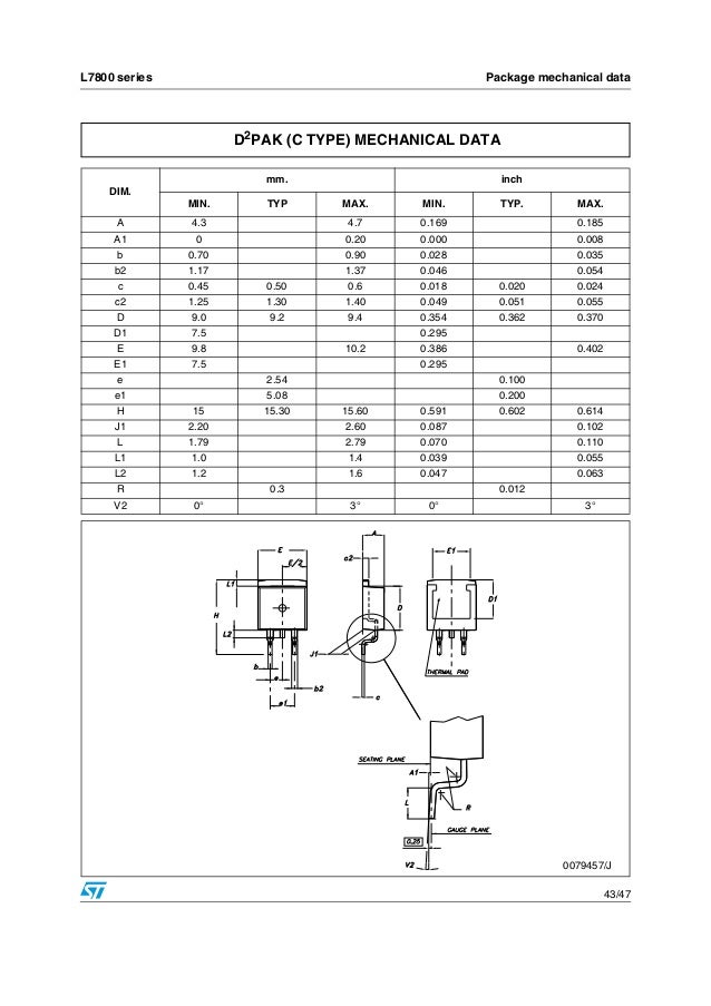 St microelectronics l7815-cv-datasheet