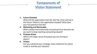 Business Vision And Mission | PPTX