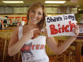 Shawna the Maid Sign Pics