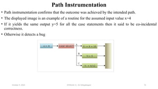 Introduction of ST, Flow graphs and Path testing | PPTX