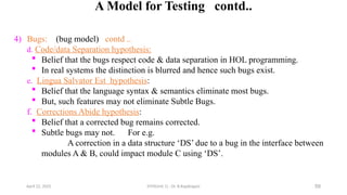 Flow graphs and Path testing: Basics concepts of path testing ...