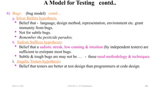 Flow graphs and Path testing: Basics concepts of path testing ...