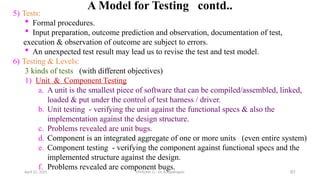 Path Predicatessoftware Testing Flow graphs and Path testing: Basics concepts of path testing ...