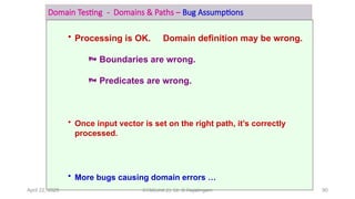 Domain Test domains and paths, Nice & ugly domains, domain testing, domains and ...
