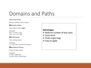 STM_Unit of software testing and management | PPTX