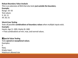STM_Unit of software testing and management | PPTX