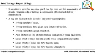 State, State Graphs and Transition testing | PPTX