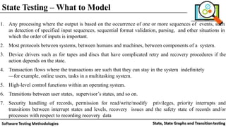 State, State Graphs and Transition testing | PPTX