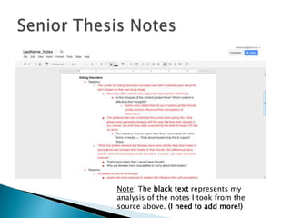 Note: The black text represents my
analysis of the notes I took from the
source above. (I need to add more!)
 