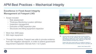 Webinar | GE & Stork | APM Best Practices - Mechanical Integrity | PPTX