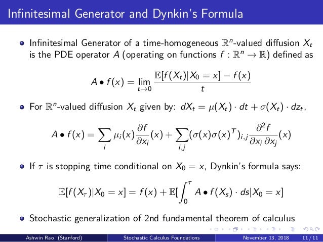 Overview of Stochastic Calculus Foundations